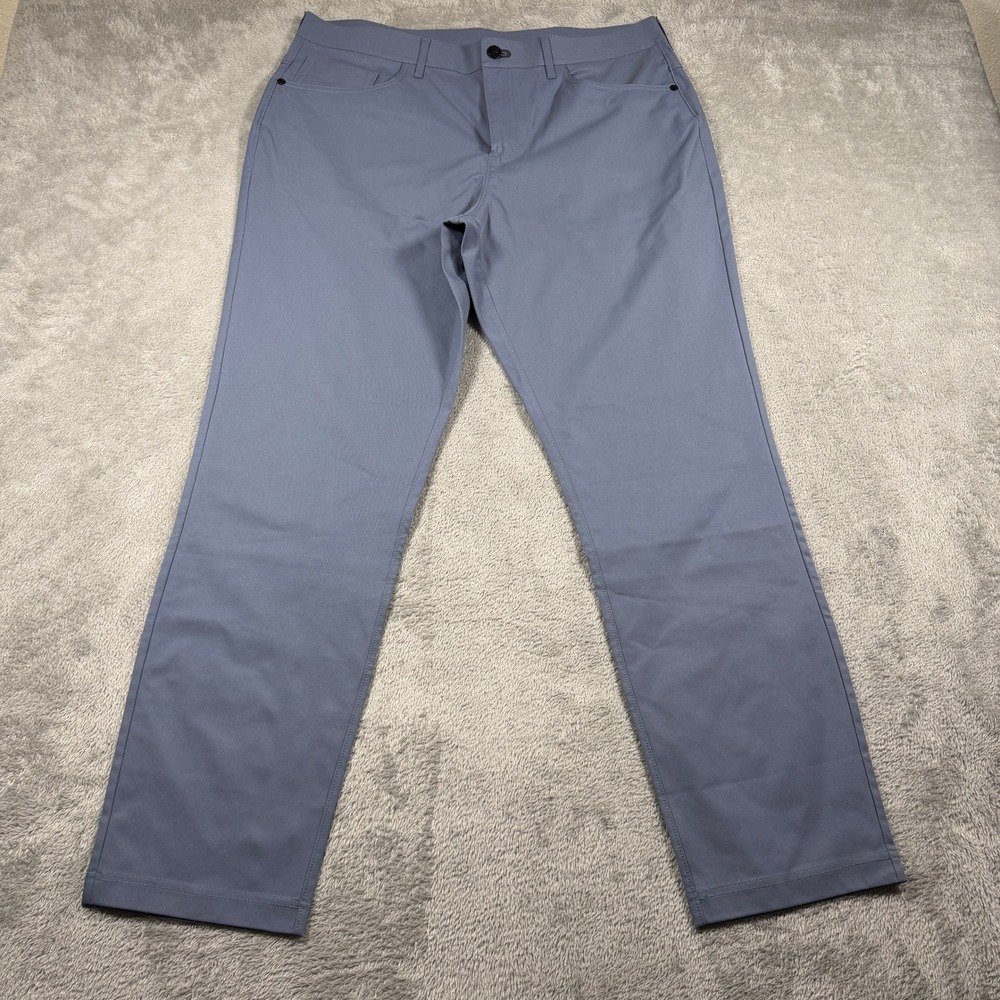 Public Rec Gamechanger 5 Pocket Pant Men 36x32 Blue Stretch Performance Travel